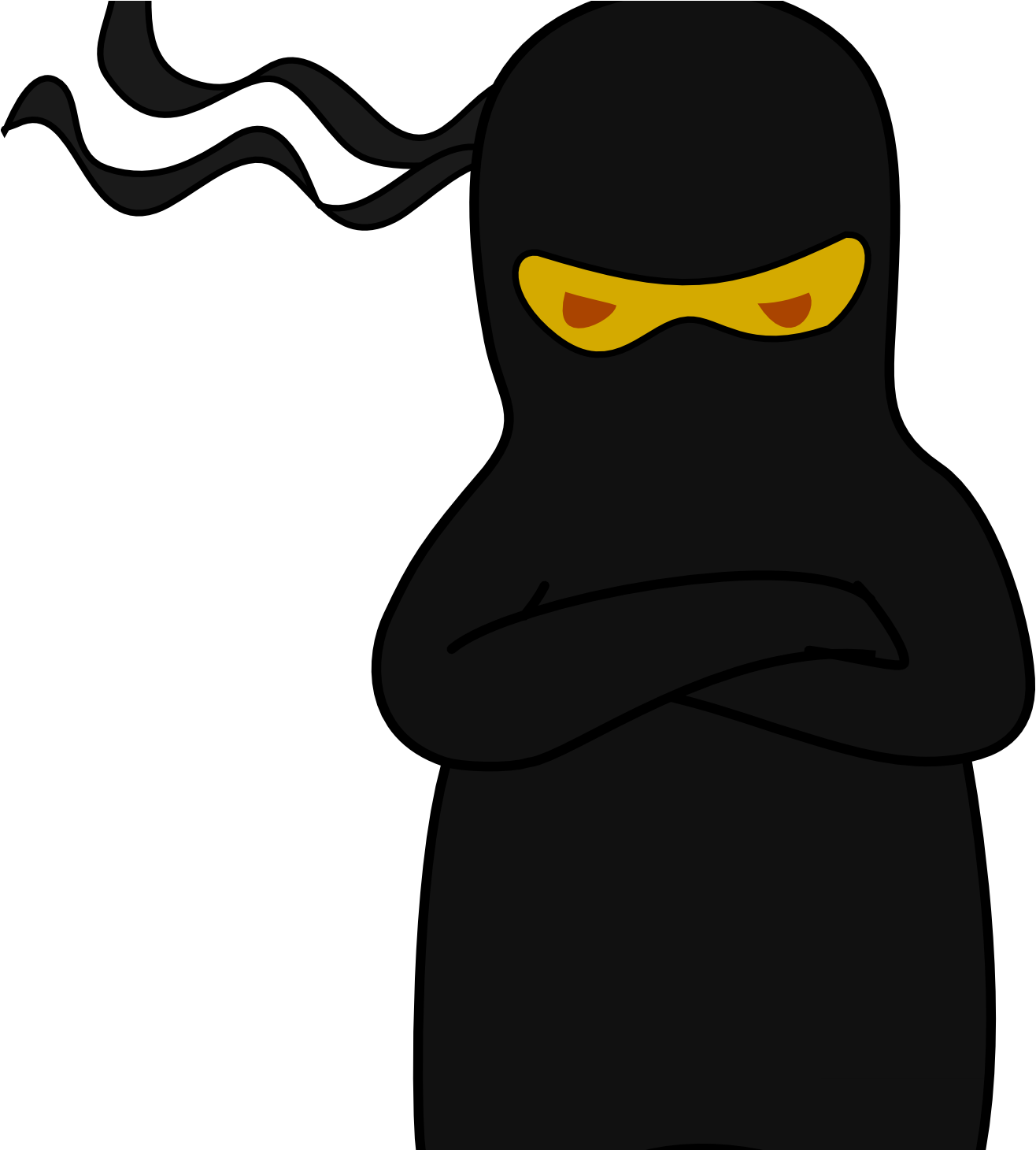 The Maladroit Ninja Clipart (1459x1459), Png Download