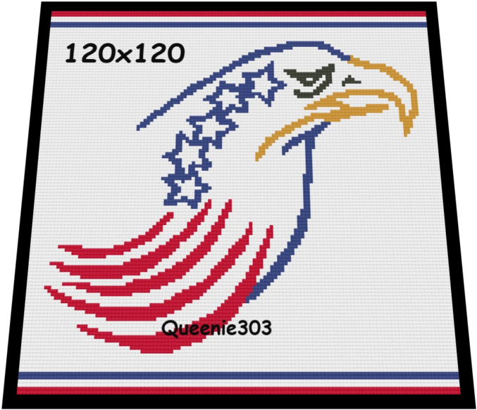 Eagle Rwb Clipart (690x596), Png Download