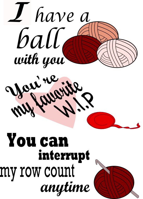 Crochet Clip Art - Png Download (549x762), Png Download