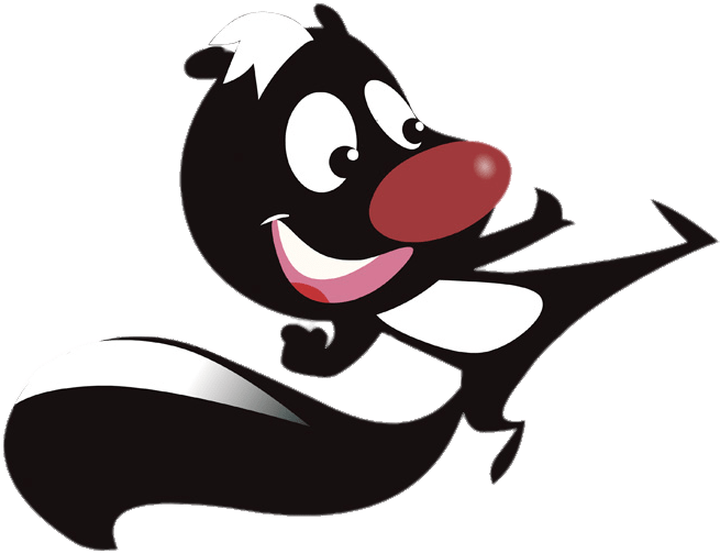 Skunk Fu Kicking Clipart (800x600), Png Download