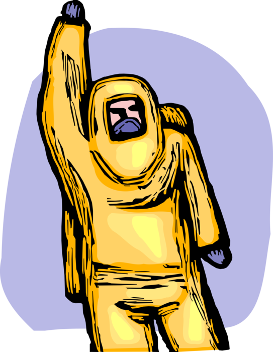 Vector Illustration Of Homeland Security Personnel Clipart (543x700), Png Download