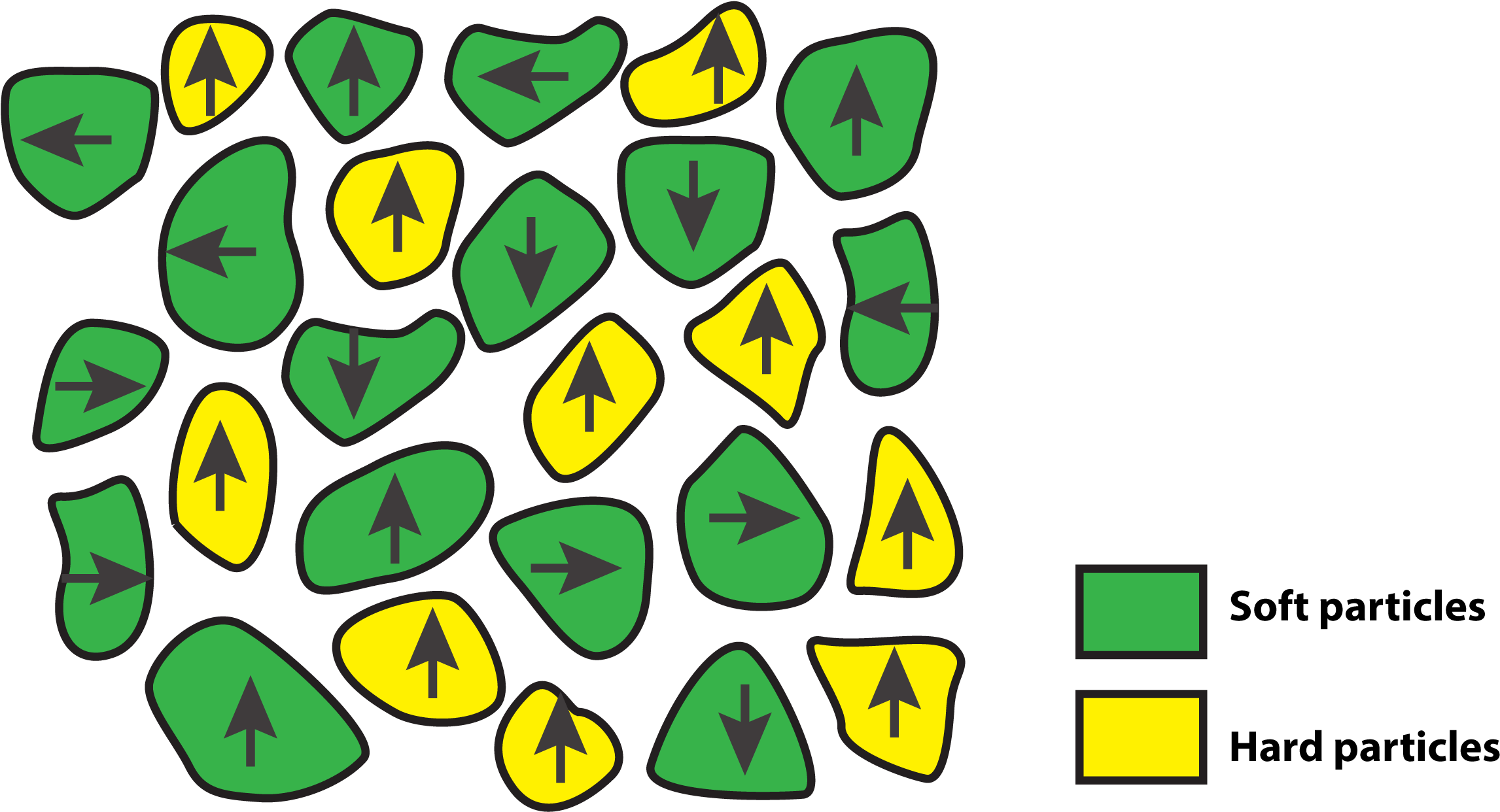 Orientation Of The Magnetic Particles In A Sample After Clipart (2432x1415), Png Download