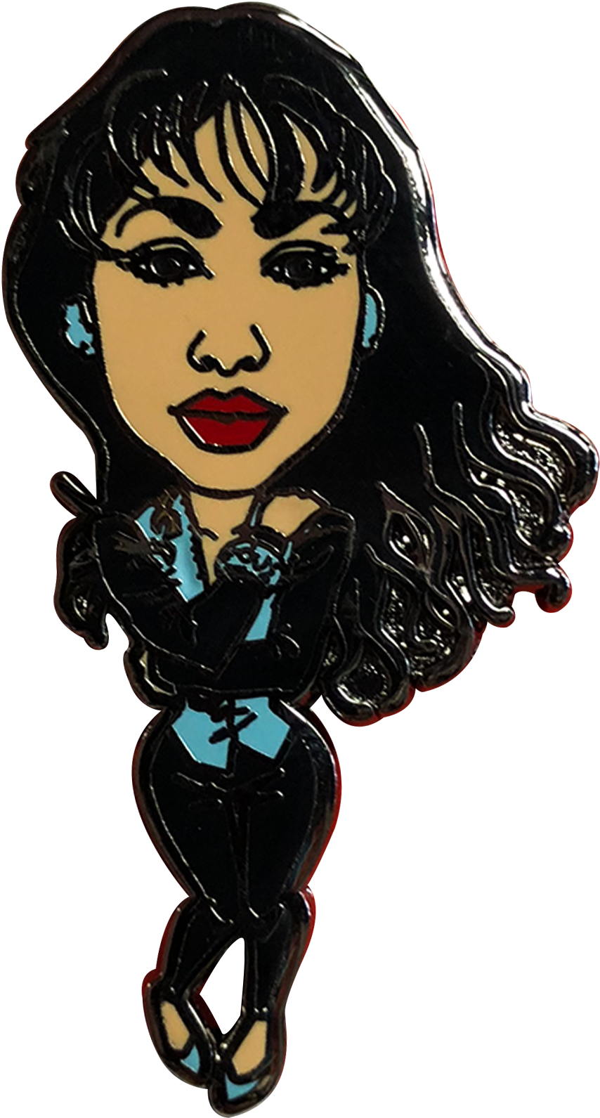 Lvrsandmnstrs Selena Pin A Clipart (2700x1800), Png Download