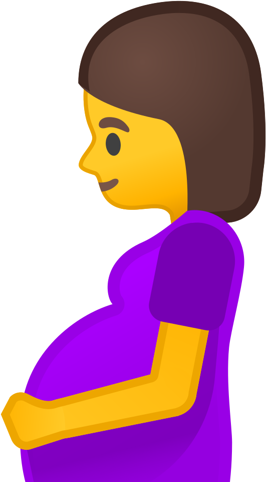 Pregnant Woman Icon Clipart (1024x1024), Png Download