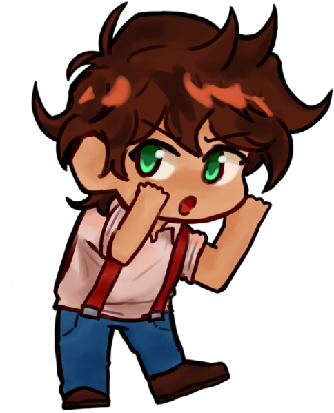 Fear Him~ Clipart (500x707), Png Download