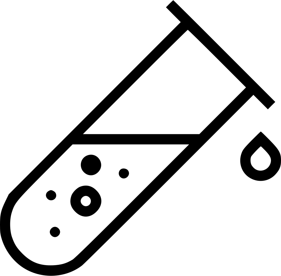 Test Tube Comments Clipart (980x962), Png Download