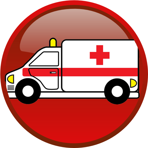 Sanitation On Ambulances And Ems Vehicles Clipart (650x650), Png Download