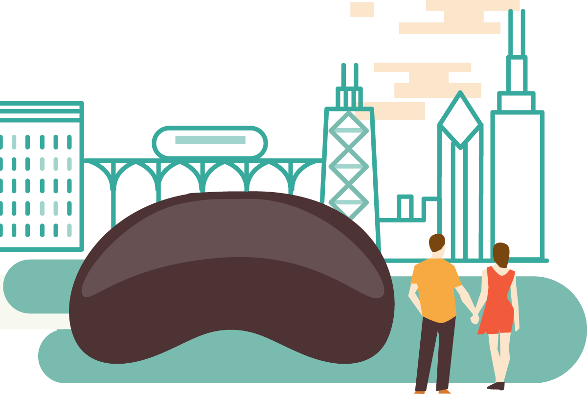 Chicago Is Home To Stunning Skyskapes And Leasurely Clipart (1200x806), Png Download