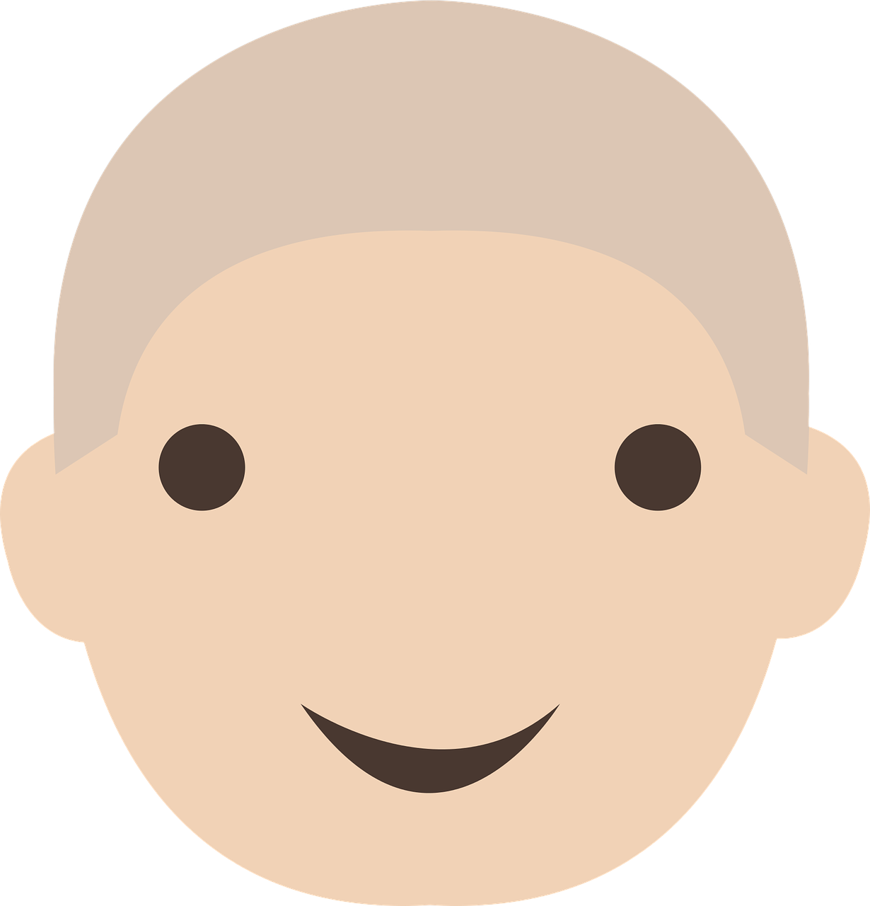 Wink Face Clipart - Png Download (1230x1280), Png Download