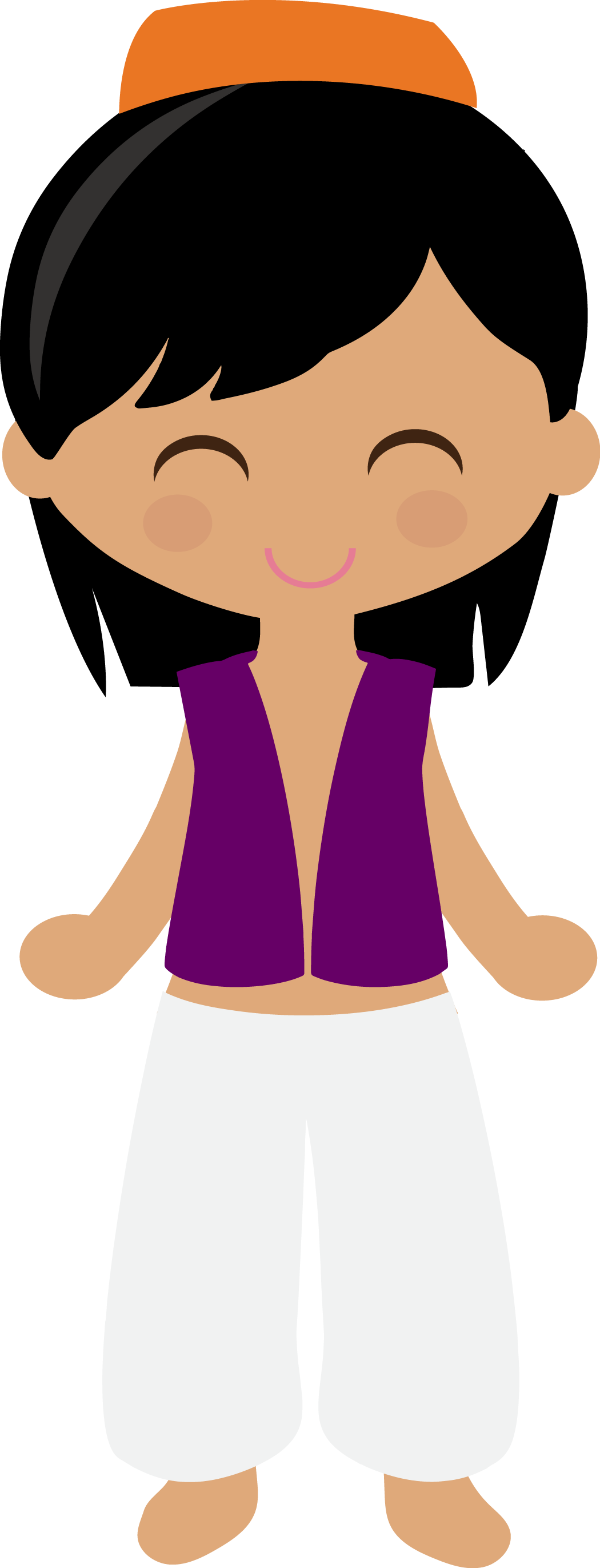 Arabian Kids Clipart (1050x2741), Png Download