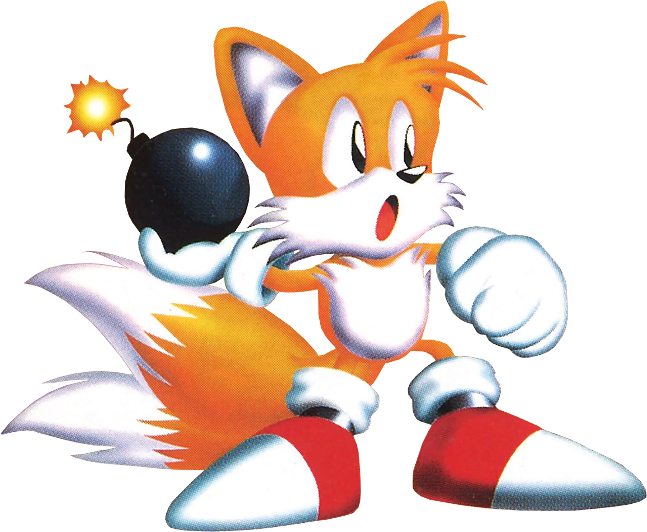 Tails Adventures Tails Bomb Clipart (1401x1401), Png Download