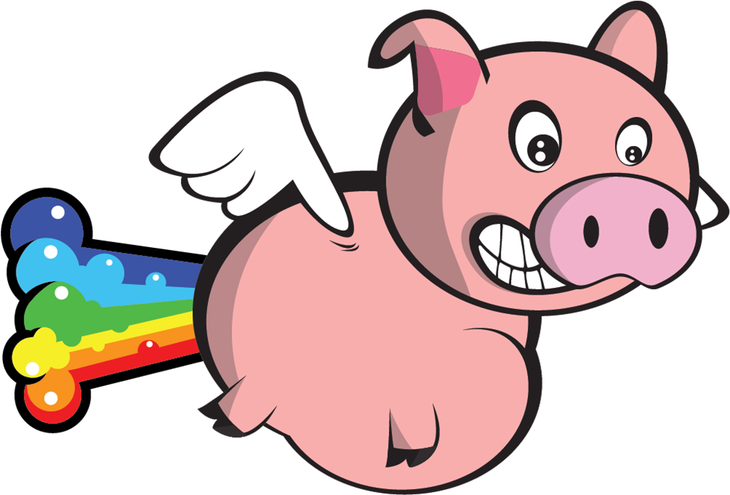 Crappy Pig - Mr - Pooys Clipart (1024x1024), Png Download