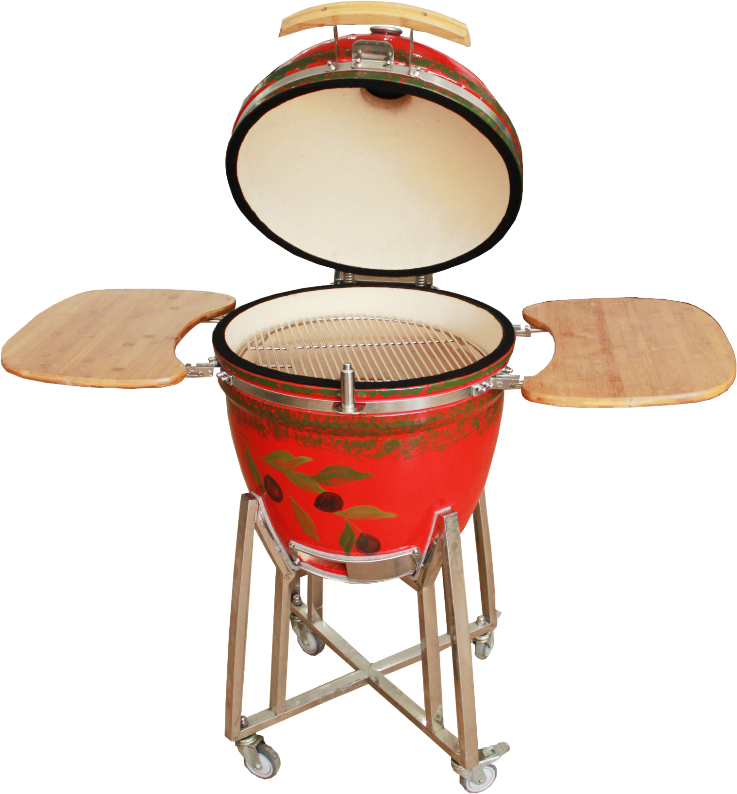 Fast Delivery Barbecue Grill Machine Ceramic Kamado Clipart (2000x2000), Png Download