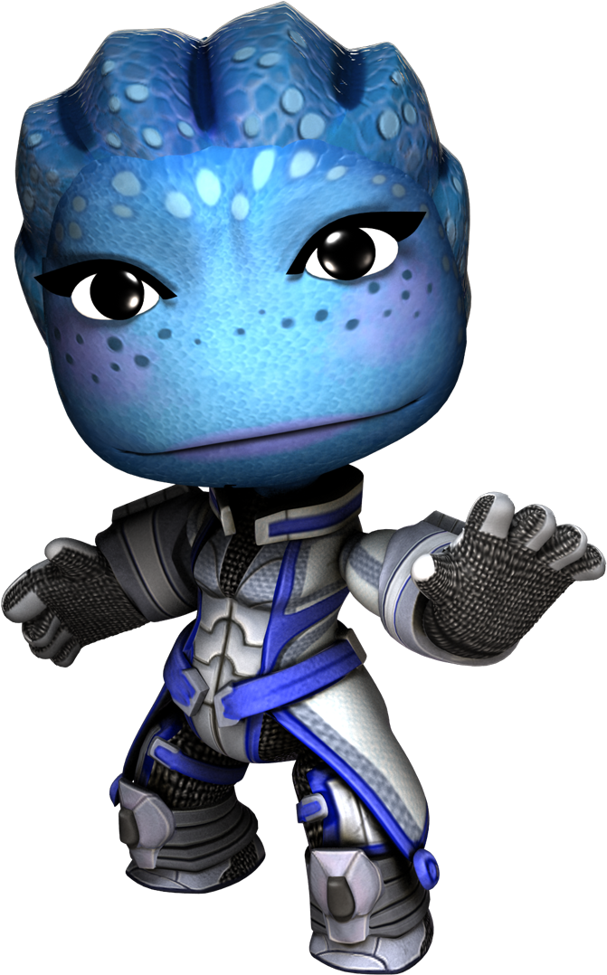 Littlebigplanet To Add Mass Effect Skins And Stickers Clipart (1200x1200), Png Download