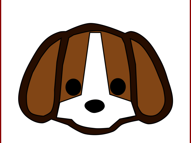 Head Clipart Puppy - Png Download (640x480), Png Download