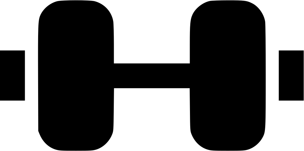 Dumbbell Comments Clipart (981x490), Png Download