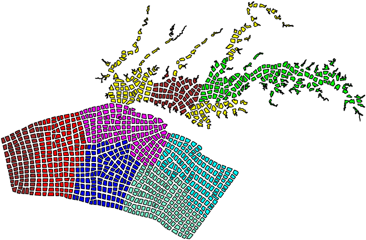 The Pslg Representing The Outline Of The Chesapeake Clipart (717x471), Png Download