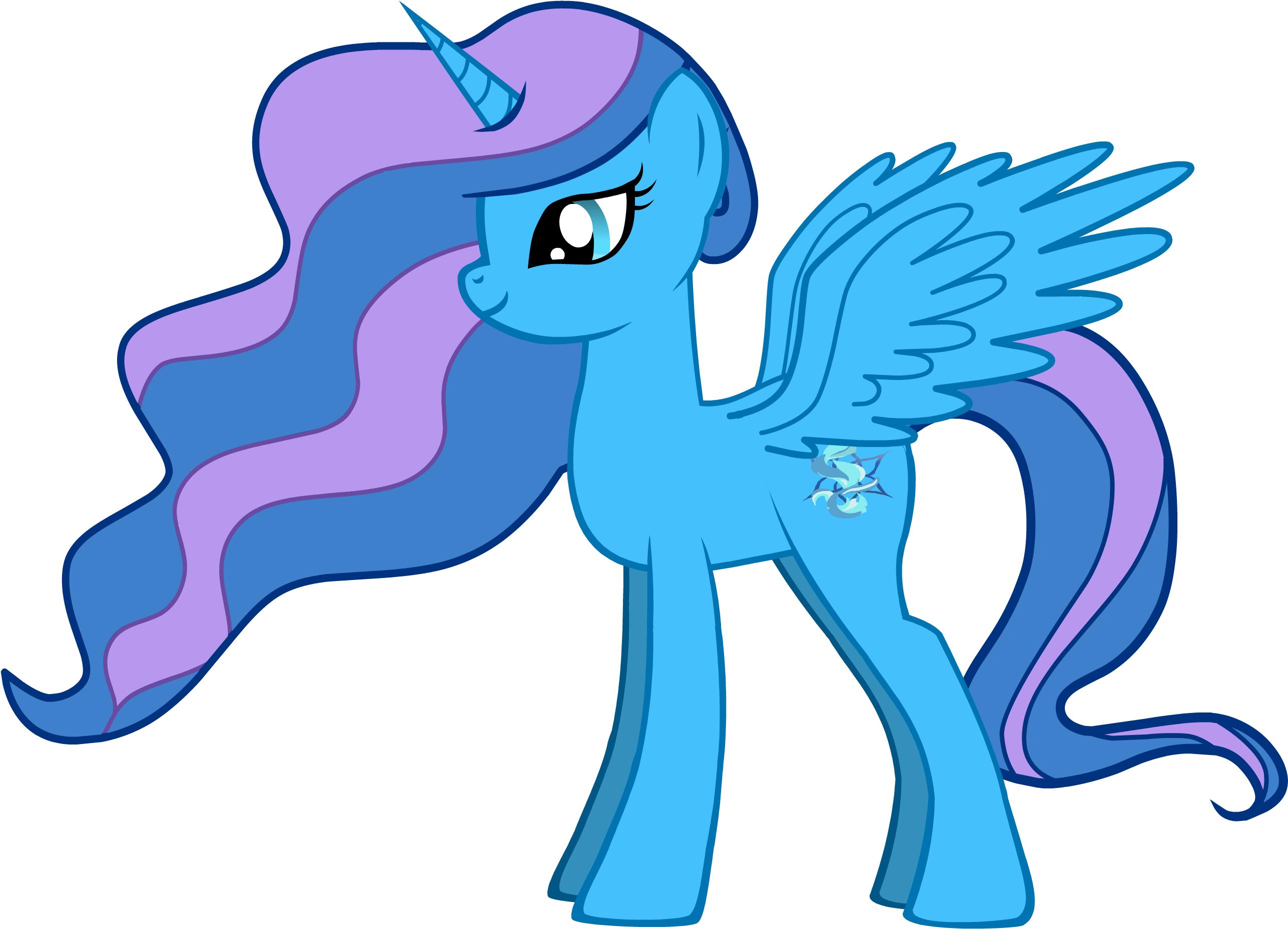 Nightmare Sparkle Cutie Mark , Png Download Clipart (2574x1858), Png Download