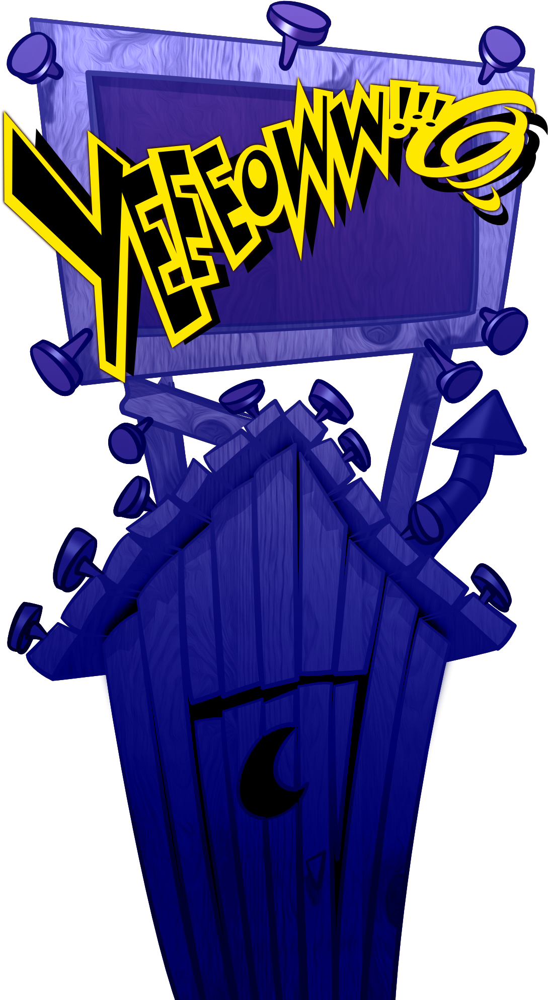 Butane's Favorite Funhouse Clipart (1121x2001), Png Download