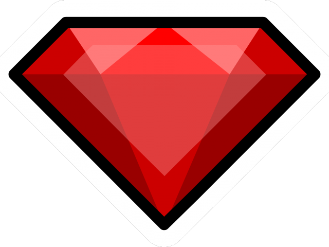 Gems Clipart Red Gem - Png Download (640x480), Png Download