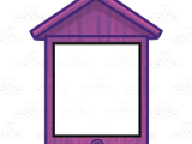 Bird House Clipart Purple - Png Download (640x480), Png Download