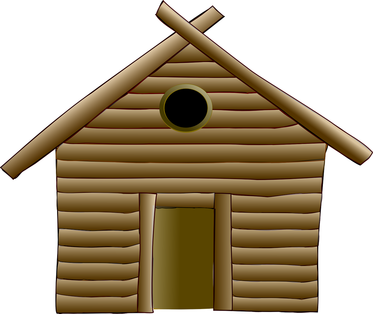 Bird House Clip Art - Png Download (1280x1078), Png Download