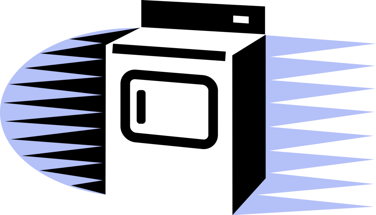 Vector Illustration Of Household Appliance Clothes Clipart (1222x700), Png Download