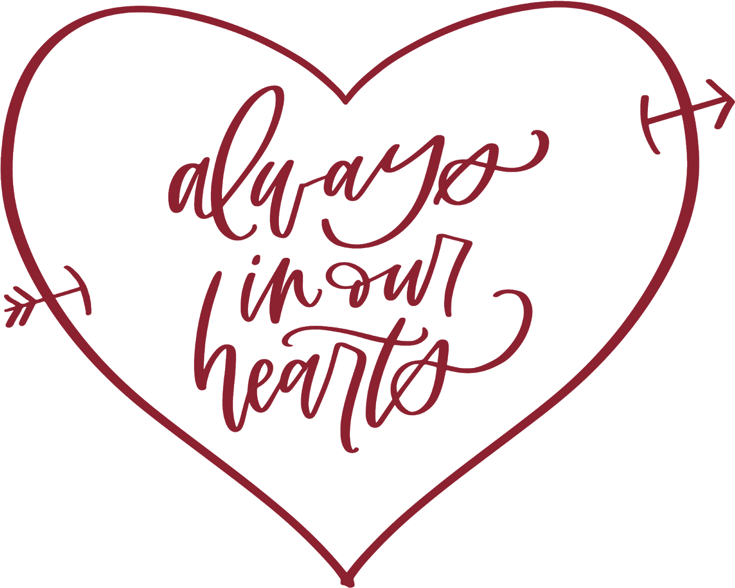 Always In Our Hearts Silent Auction Clipart (1600x1280), Png Download