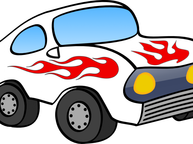 Hot Wheels Clipart Cartoon - Png Download (640x480), Png Download