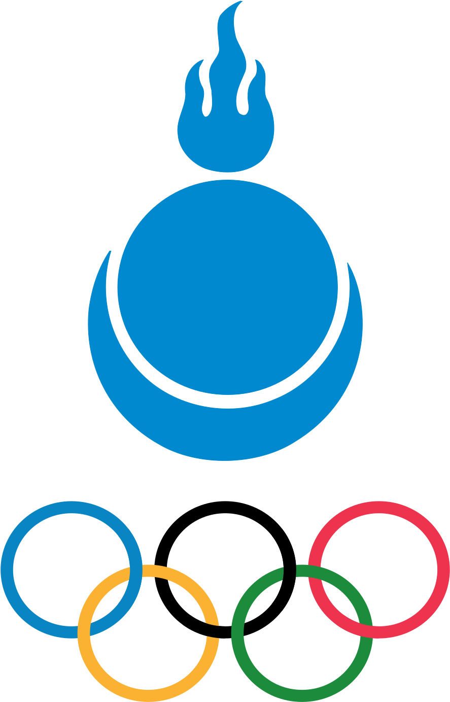 Mongolian National Olympic Committee Clipart (1200x1432), Png Download