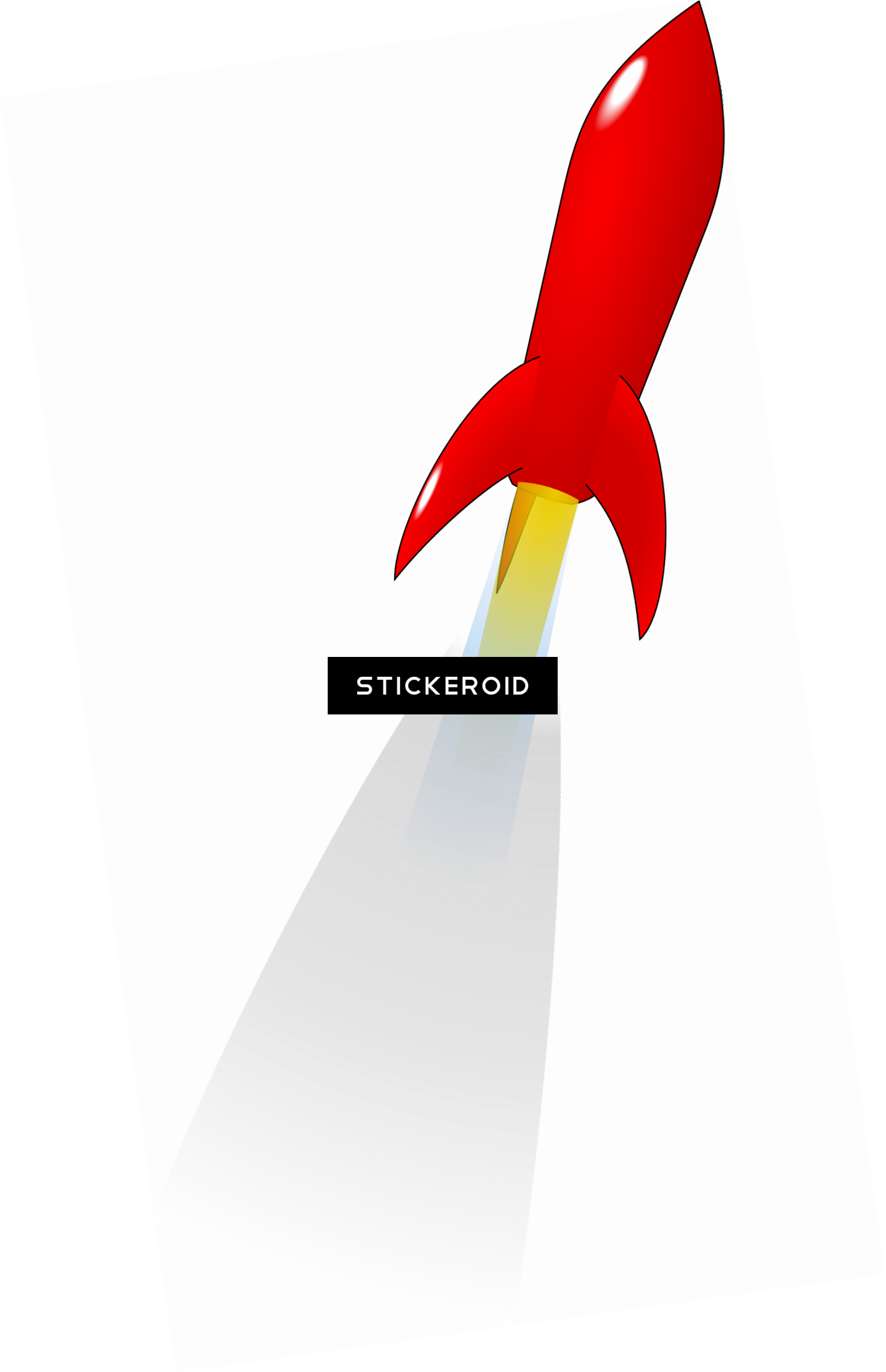 Rocket Hd Universe Clipart (1387x2147), Png Download