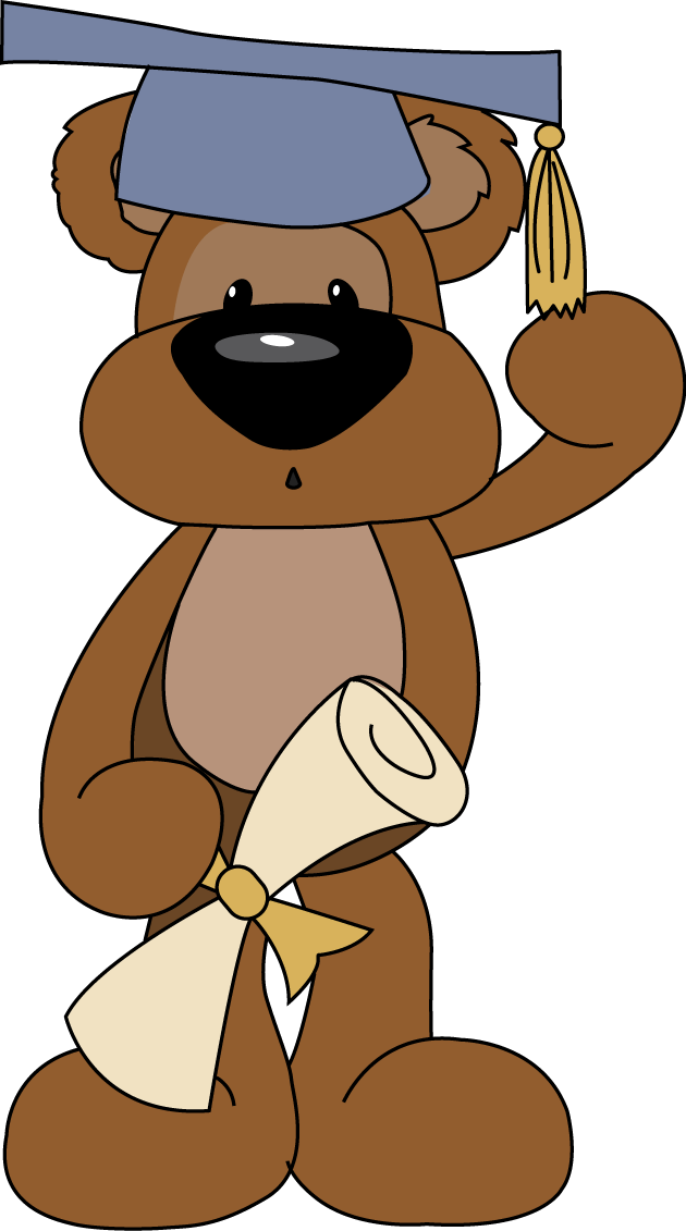 Graduation Clipart (630x1131), Png Download