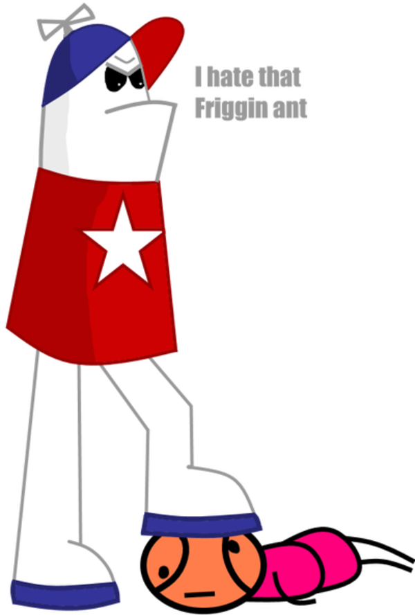 Homestar Runner Vs Greeny Phantom Clipart (600x888), Png Download