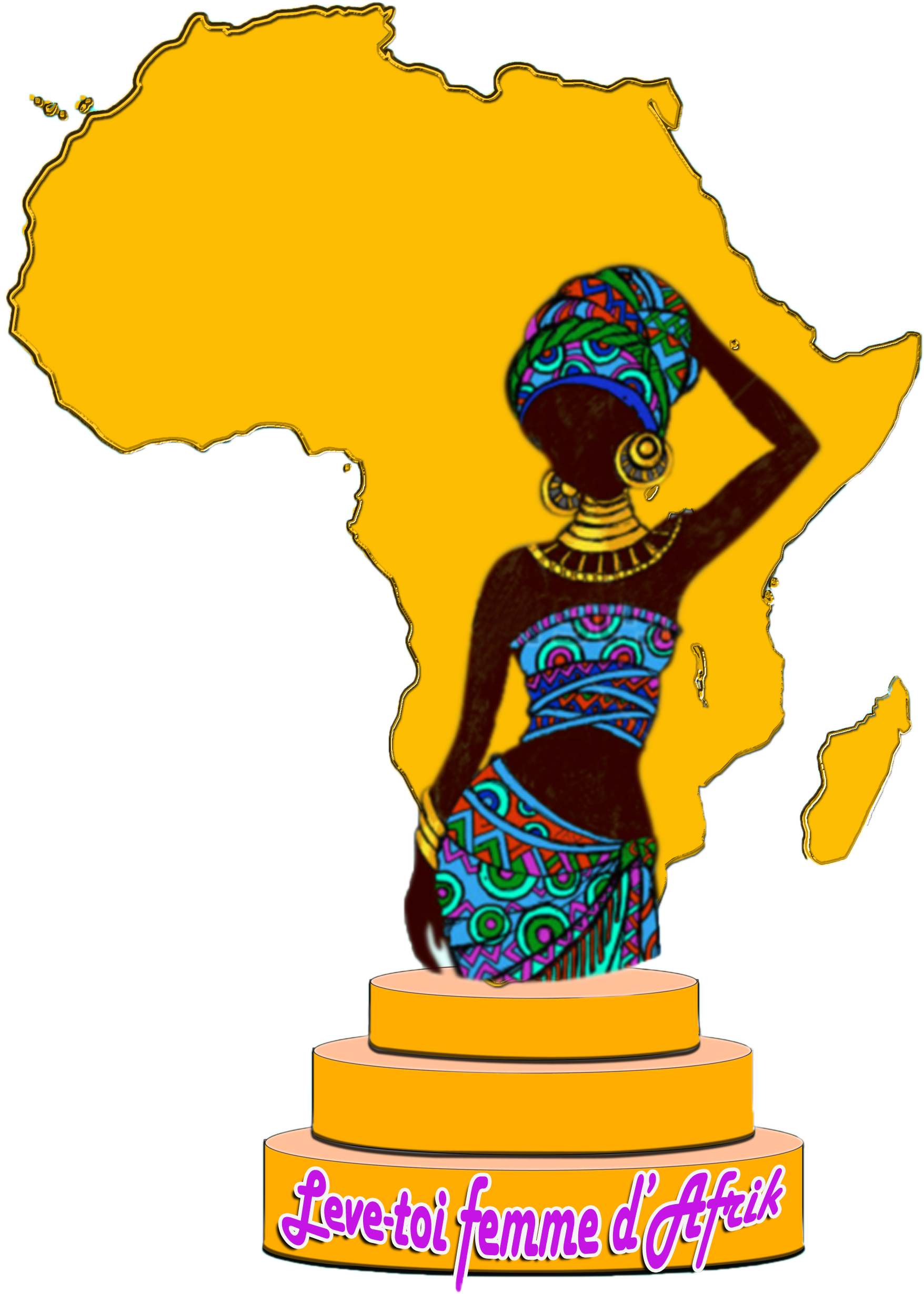 Leve-toi Femme D'afrique Clipart (2362x3150), Png Download