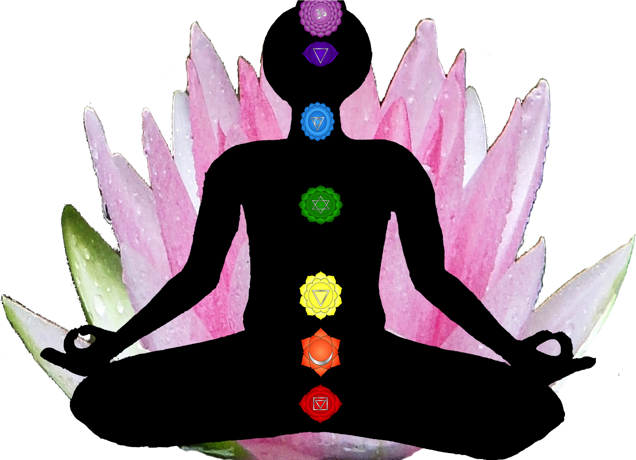 Chakra Balancing Clipart (2100x1500), Png Download
