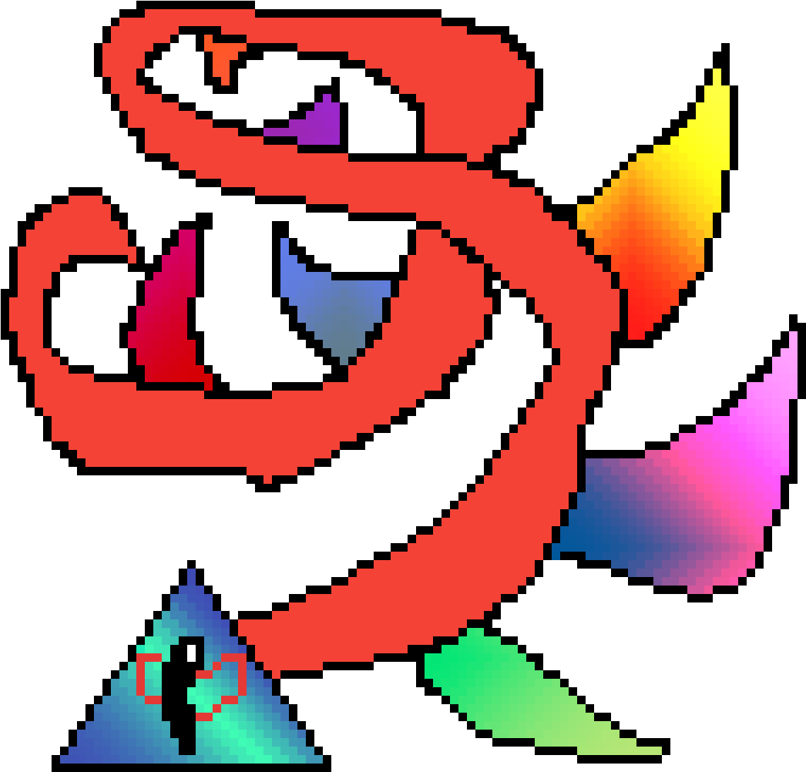 Illuminati Dragon Clipart (1200x1200), Png Download