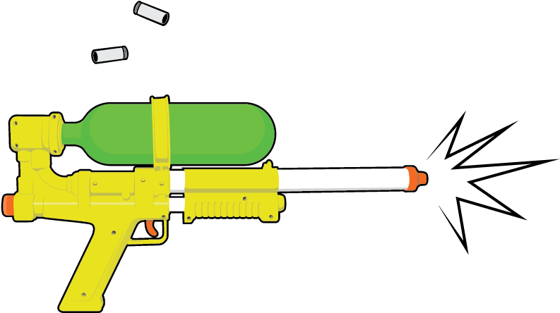 Super Soaker 01 Marty Melberg Rh Martymelberg Com Super Clipart (900x600), Png Download