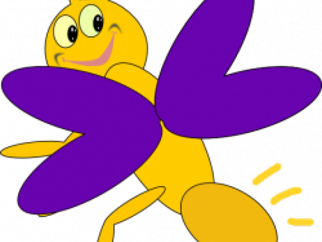 Firefly Clipart Yellow - Png Download (640x480), Png Download