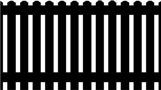 Fence Clipart Outline - Png Download (640x480), Png Download