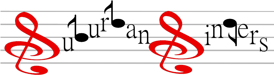 Suburban Singers Logo Clipart (920x355), Png Download