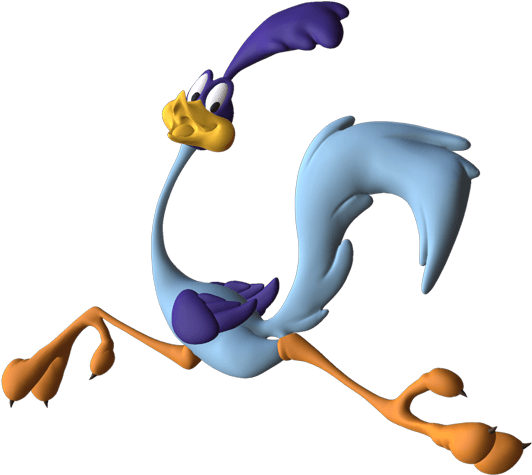 Road Runner Clipart (550x765), Png Download