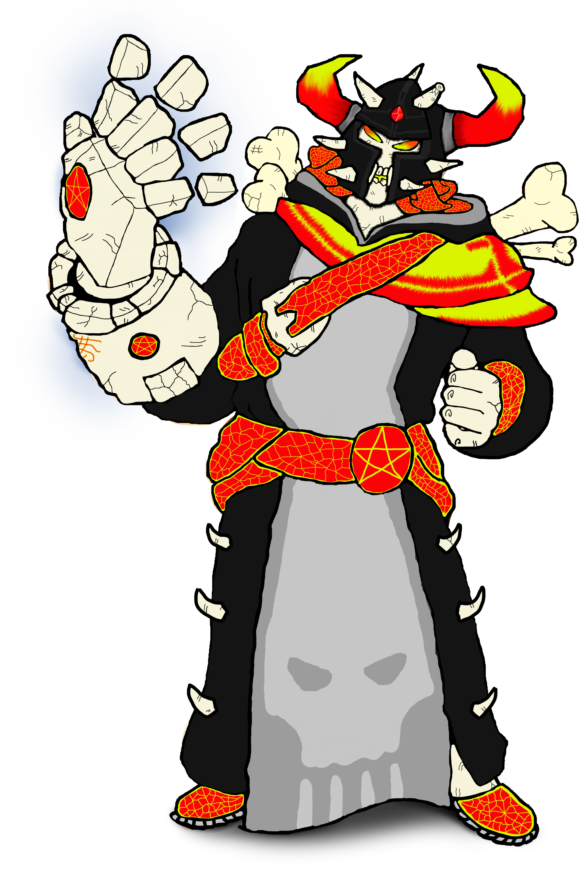 Magmalord Torvald Clipart (2182x3130), Png Download