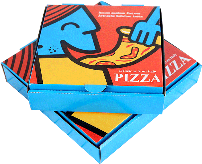 Custom Design Printed Disposable Eco Friendly Delivery Clipart (800x800), Png Download