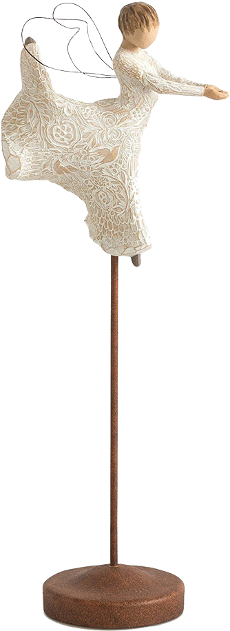 Willow Tree Nativity Dance Of Life Angel Clipart (1000x1000), Png Download