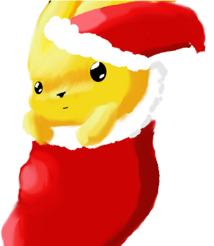 Pikachu Clipart Christmas - Png Download (640x480), Png Download