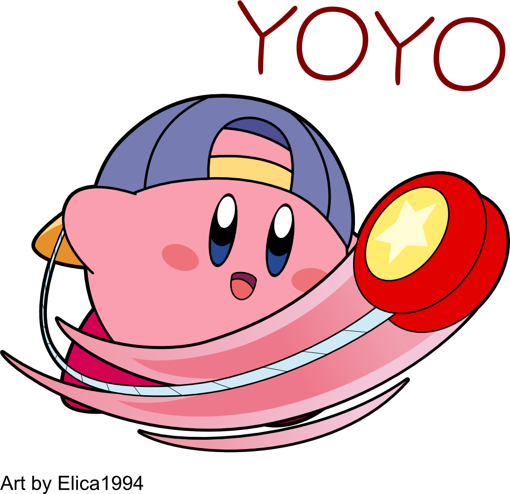 I Wonder If It Really Is A Yoyo Kirby That Would Be Clipart (1033x1001), Png Download