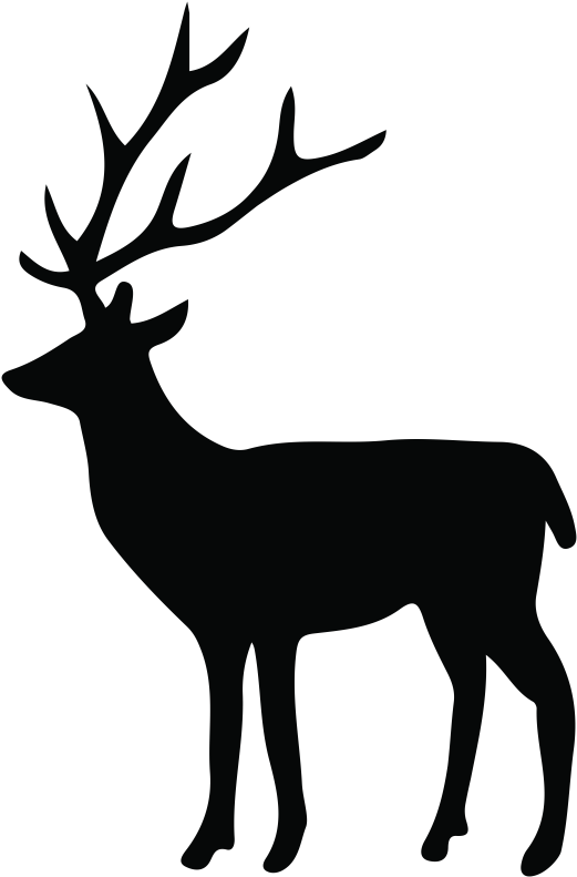 Free Png Deer Silhouette Png Clipart (480x700), Png Download