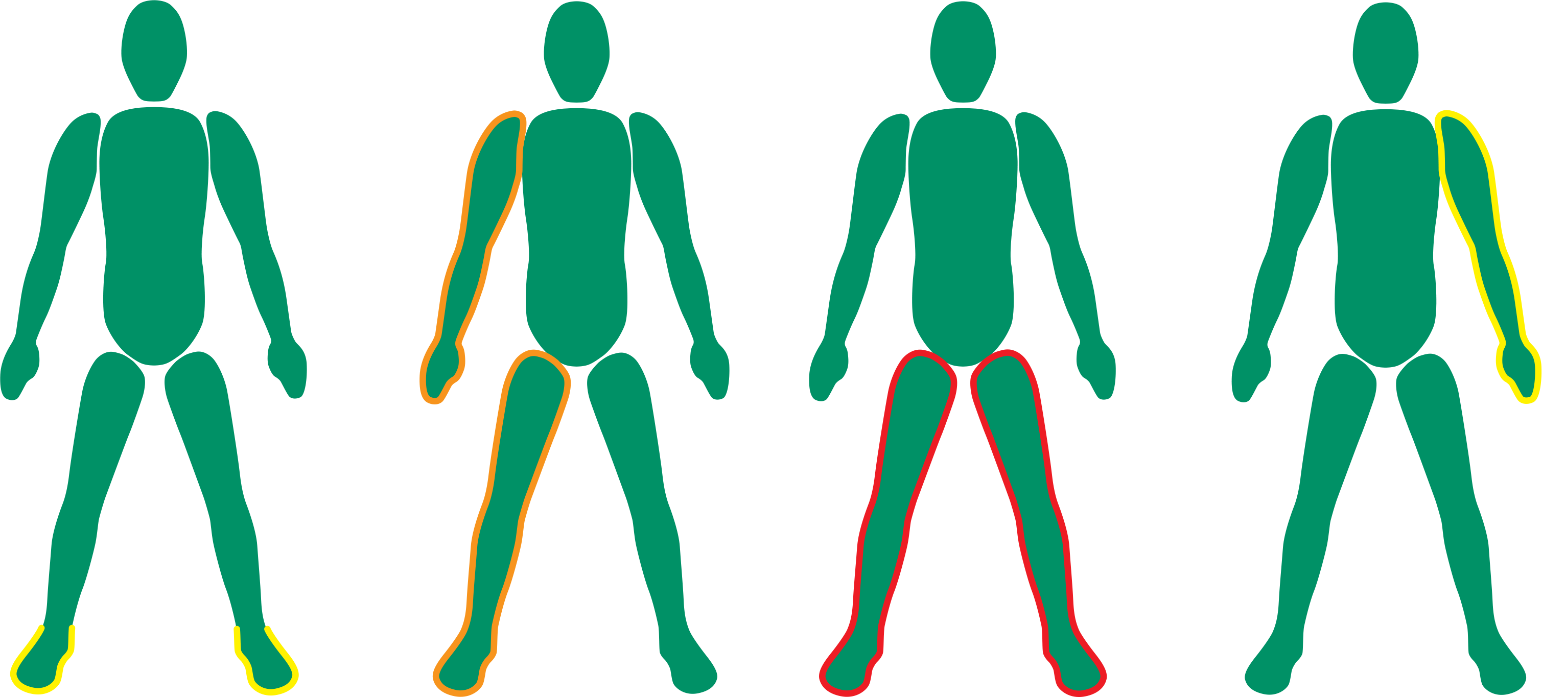 Outer Body Glow On Early Shape Clipart (3018x1365), Png Download