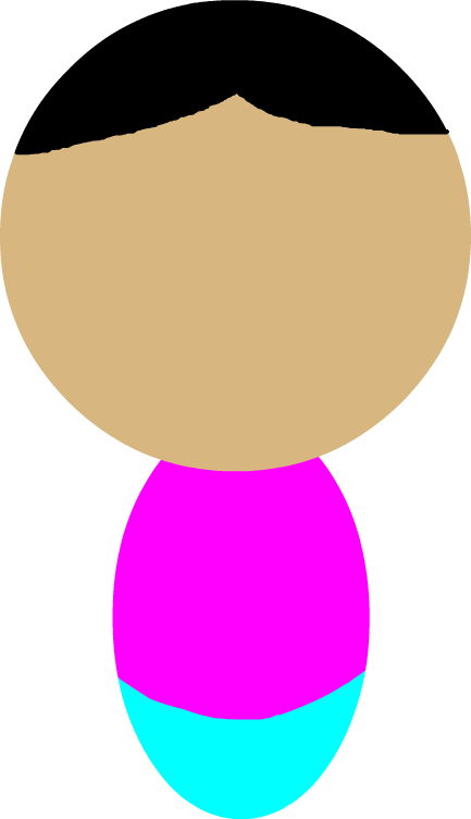 Bella Human Body Clipart (433x753), Png Download