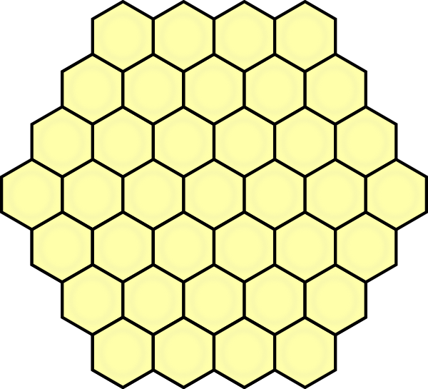 Pinterest Honeycombs And Clip - Png Download (600x545), Png Download